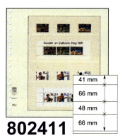 LINDNER-T-Blanko-Blätter Nr. 802 411 - 10er-Packung - Blanco Pagina's