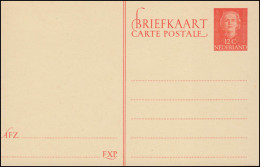 Postkarte P 248 Königin Juliane 12 Cent Rotorange, Ungebraucht ** / MNH - Postwaardestukken