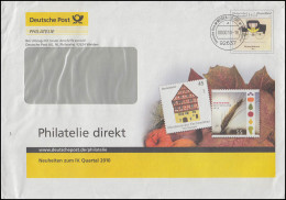 Plusbrief F504 Postkutsche Fachwerkhaus Erntegank WEIDEN 2010 - Covers - Mint