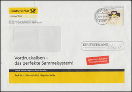 Plusbrief F502 Postkutsche Werbung Vordruckalben Weimarer Republik WEIDEN 2010 - Covers - Mint