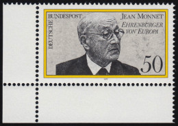 926 Jean Monnet ** Ecke U.l. - Unused Stamps