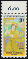 909 Schauspielerinnen 40 Pf Schröder ** Oberrand - Unused Stamps