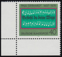 893 Paul Gerhardt ** Ecke U.l. - Unused Stamps
