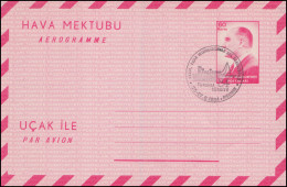 Türkei Luftpostbrief 1 Kamal Atatürk 60 Ks. 1963, SSt Ausstellung Riccione 1984 - Other & Unclassified