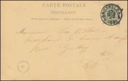 Belgien Postkarte P 26I Ziffer Aus BRÜSSEL / BRUXELLES 5 - 17.12.1891 - Sonstige & Ohne Zuordnung