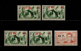 Mauritanie YT 133-137 Neuf Sans Charnière XX MNH - Unused Stamps