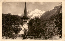 Kandersteg - Die Kirche Mit Blümlisalp (4) - Kandersteg