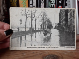 Ancienne Carte Postale Paris Inondé - Autres & Non Classés