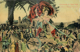 06 - CARNAVAL DE NICE 1911 - CHAR DE MADAME CARNAVAL - Carnaval