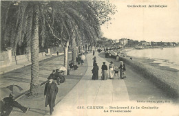 06 -  CANNES  - BOULEVARD DE LA CROISETTE - LA PROMENADE - Cannes