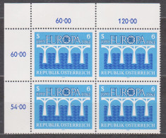 1984 , EUROPA CEPT 1984 (1) ( Mi.Nr.: 1772 ) 4-er Block Postfrisch ** - Neufs