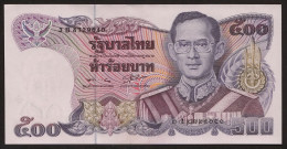 500 Baht Serie 13 Sign. 56. ...40 Thailand 1987 UNC - Tailandia
