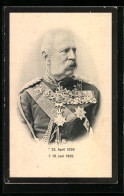 AK König Albert Von Sachsen In Uniform  - Familles Royales