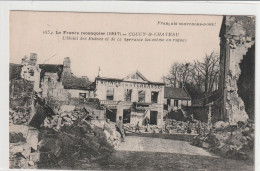 Coucy Le Château - Hôtel Des Ruines Et La Terrasse - Autres & Non Classés