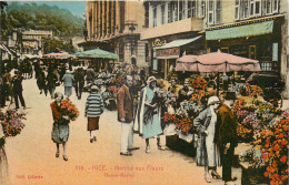 06 - NICE - MARCHE AUX FLEURS - EDIT GILLETTA - Mercadillos