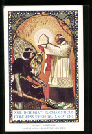 AK Wien, XXIII. Internationaler Eucharistischer Kongress 1912, Rudolf Von Habsburg Verehrt Das Altarssakrament  - Other & Unclassified
