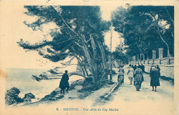 06 - MENTON -  UNE ALLEE DU CAP MARTIN - Menton