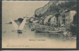 10256 Meillerie - Lac Léman - Barque Du Léman - Village Au Bord Du Lac Avec Barques - Autres & Non Classés