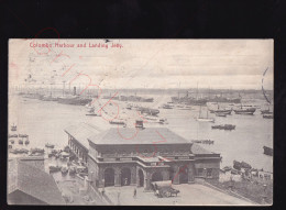 Colombo - Harbour And Landing Jetty - Postkaart - Sri Lanka (Ceylon)
