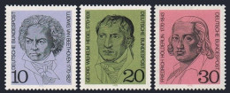 Alemania   1970, Mi. 616/18 ** - Unused Stamps