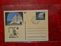 LETTRE / CARTE UNITED NATIONS GENEVE 1995  ENTIER PALAIS DES NATIONS - Autres & Non Classés