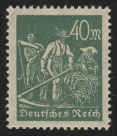 244a Freimarke Arbeiter 40 M, Postfrisch ** - Unused Stamps