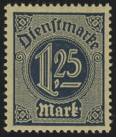 31 1,25 Mark OHNE 21 In Den Ecken, ** - Dienstmarken