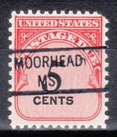 USA Precancel Vorausentwertungen Preo Locals Mississippi, Moorhead 841 - Preobliterati