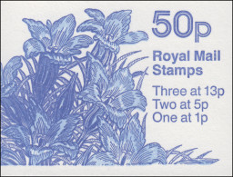 Großbritannien-Markenheftchen 77 C Elisabeth II. Enzian 1986, ** - Postzegelboekjes