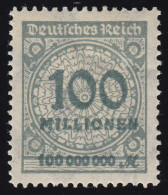 322AP Kreis Mit Rosetten-Muster 100 Mio M ** - Unused Stamps