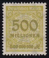 324AW Kreis Mit Rosetten-Muster 500 Mio M ** - Unused Stamps