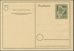 P 23I - Berliner Philharmonie 1951 Type I Links Unten OHNE Zudruck, ** - Autres & Non Classés