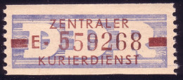 20-E-Neudruck Dienst-B, Billet Braun Auf Violett, ** Postfrisch - Nuevos