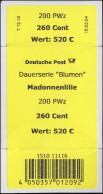 3207 Madonnenlilie 260 Banderole / Aufkleber, 1510 11116, Ohne Lack - Roulettes