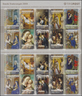 2359-2368 Wofa Weihnachten 2005 - Folienblatt 5x2+5x2 (20 Marken), Postfrisch ** - Sonstige & Ohne Zuordnung