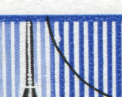 2310 Interkosmos 10 Pf: Kerbe Oben Links In Blauer Linie, Feld 12 ** - Abarten Und Kuriositäten