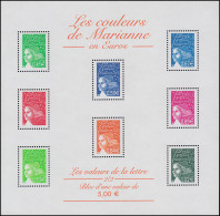 3557-3592 Freimarken Marianne Luquet 2002, Kleinbogen Mit 8 Werten ** - Altri & Non Classificati