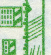 13a MH BuS 1982 [olive 80er], Mit PLF: Schrägen Verdickt, Feld 7, ** - Postzegelboekjes