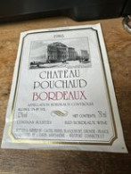 Chateau Pouchaud Label Etiket Bordeaux Castel Freres Blanquefort Gironde - Alcoli E Liquori