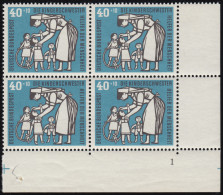 246 Kinderpflege 40+10 Pf Kinderschwester ** Vbl FN1 - Unused Stamps