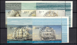 2464-2468 Jugend Großsegler 2005: ER-Satz O.r. Vollstempel VS Frankfurt/M. ET-O - Used Stamps