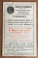 Luxembourg - Touring Club  Nr. 14 (1903) Diekirch -Larochette-Graulinster-Echternach-Berdorf-Beaufort-Reisdorf- Grundhof - Sonstige & Ohne Zuordnung