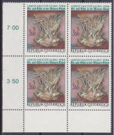1984 , Landesausstellung " Erz Und Eis (2) ( Mi.Nr.: 1773 ) 4-er Block Postfrisch ** - Unused Stamps