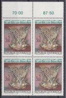 1984 , Landesausstellung " Erz Und Eis (3) ( Mi.Nr.: 1773 ) 4-er Block Postfrisch ** - Unused Stamps