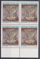 1984 , Landesausstellung " Erz Und Eis (4) ( Mi.Nr.: 1773 ) 4-er Block Postfrisch ** - Unused Stamps