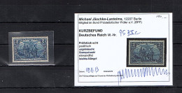 DR. Mi.-Nr. 95 B IIc Postfrisch  KB. Jäschke-LBPP. - Altri & Non Classificati