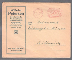 DR. Reklame-Brief, See-und Flußfisch-Großhandlung, W. Petersen, Geestemünde. - Autres & Non Classés