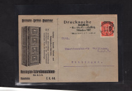 DR., Reklame-Karte Remington-Schreibmaschinen-GmbH, Mannheim. - Autres & Non Classés