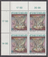 1984 , Landesausstellung " Erz Und Eis (5) ( Mi.Nr.: 1773 ) 4-er Block Postfrisch ** - Ungebraucht