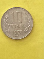 Münzen Umlaufmünze Bulgarien 10 Stotinki 1974 - Bulgarije